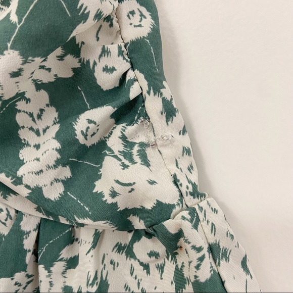 Lilyful Floral Skirt Green White - Picture 4 of 8